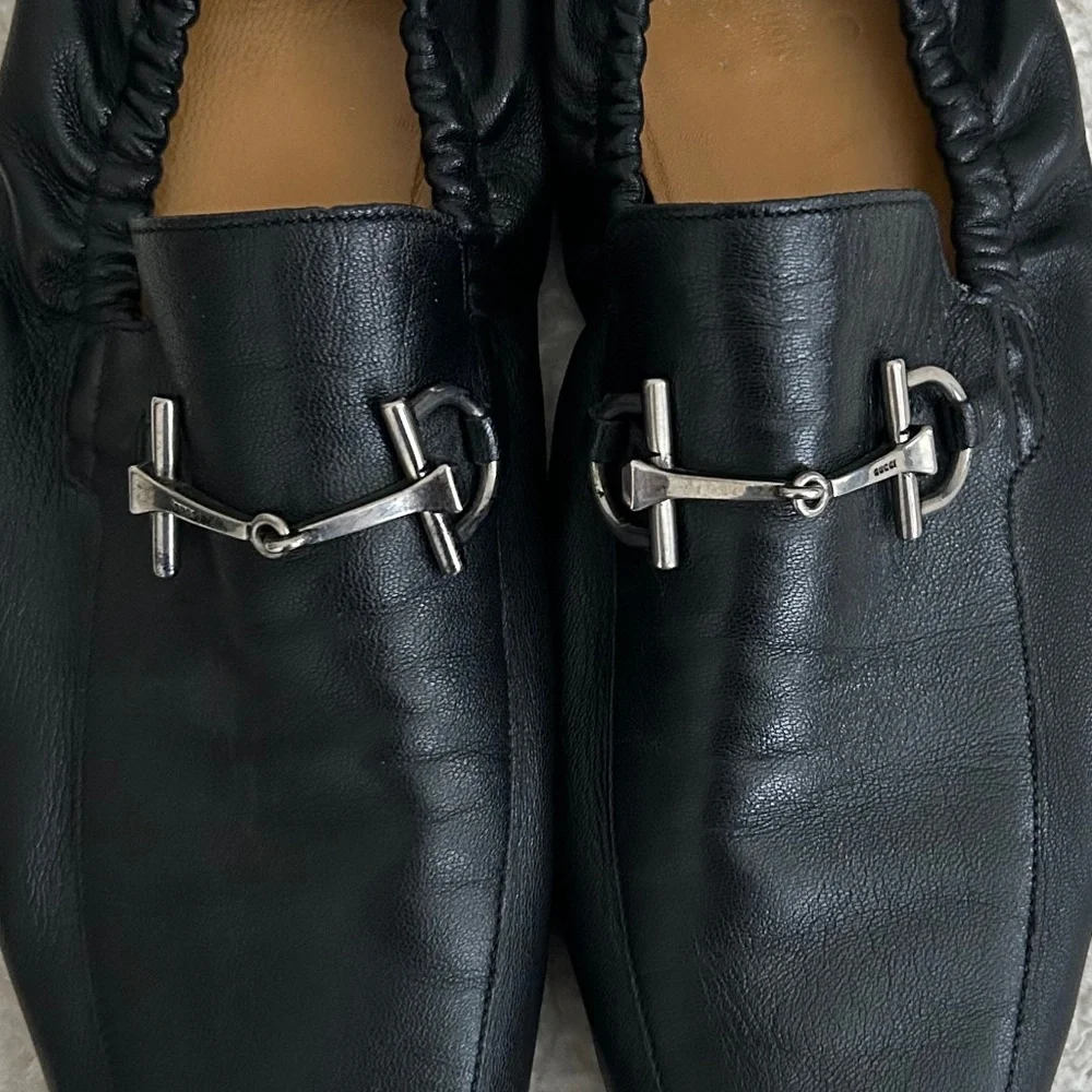 Gucci Leather Loafers - Picture 2 of 5